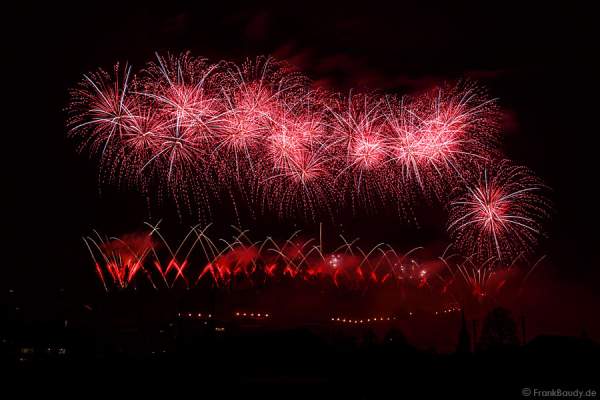 Feuerwerk Sonnwendfeier Oensingen 2015