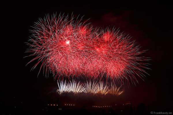 Feuerwerk Sonnwendfeier Oensingen 2015