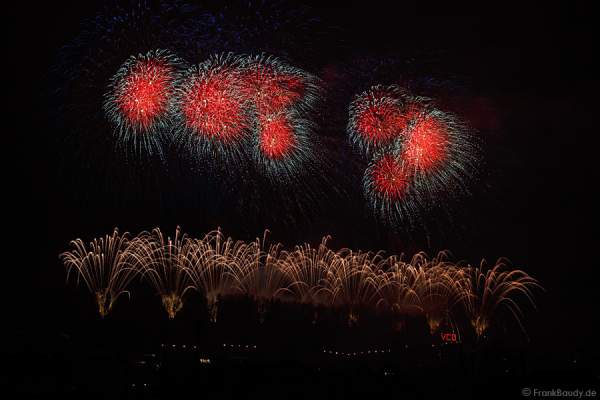 Feuerwerk Sonnwendfeier Oensingen 2015