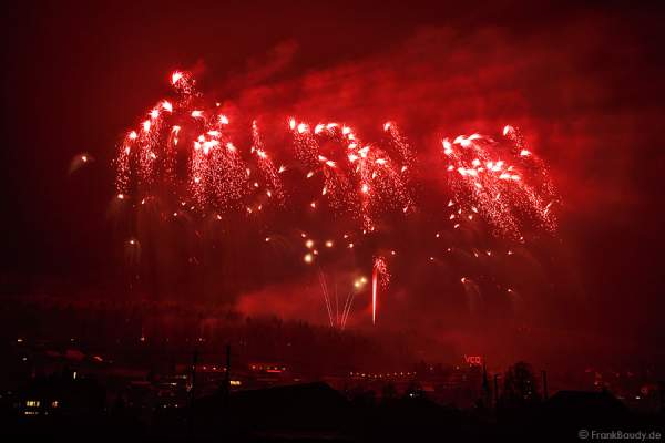 Feuerwerk Sonnwendfeier Oensingen 2015