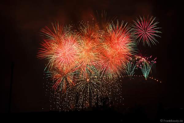 Feuerwerk Sonnwendfeier Oensingen 2015