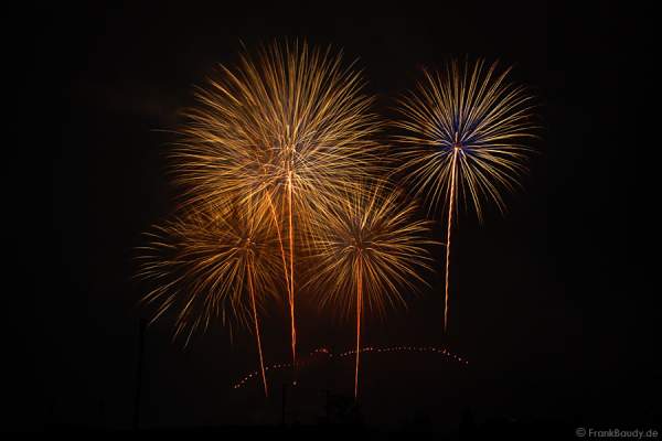 Feuerwerk Sonnwendfeier Oensingen 2015
