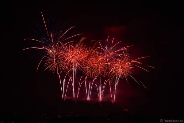 Feuerwerk Sonnwendfeier Oensingen 2015