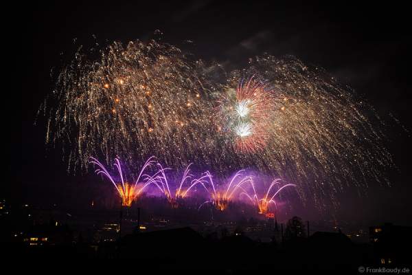 Feuerwerk Sonnwendfeier Oensingen 2015