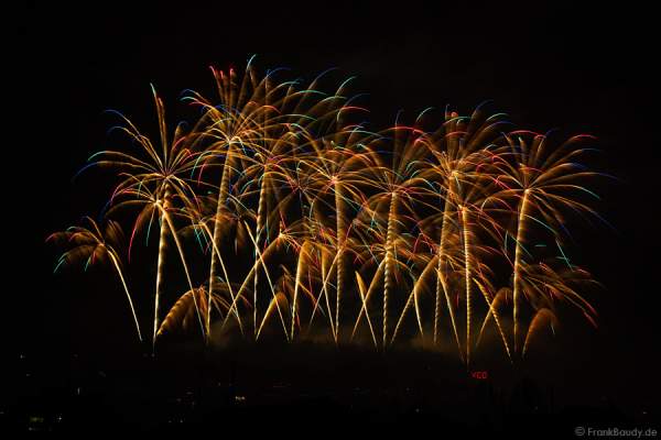Feuerwerk Sonnwendfeier Oensingen 2015
