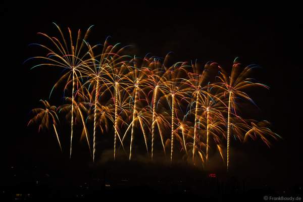Feuerwerk Sonnwendfeier Oensingen 2015