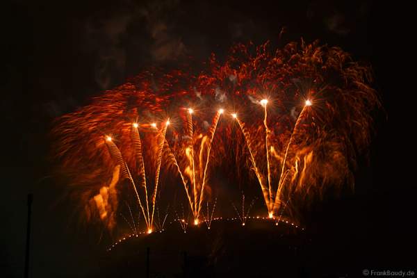 Feuerwerk Sonnwendfeier Oensingen 2015