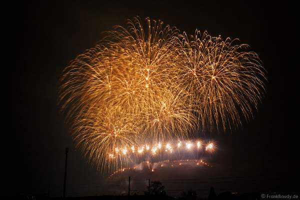 Feuerwerk Sonnwendfeier Oensingen 2015