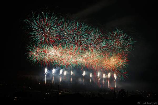 Feuerwerk Sonnwendfeier Oensingen 2015