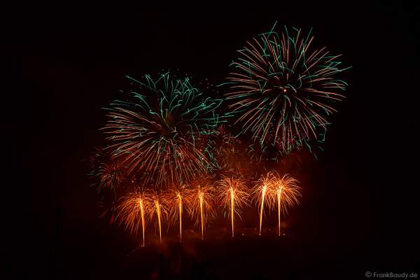 Feuerwerk Sonnwendfeier Oensingen 2015
