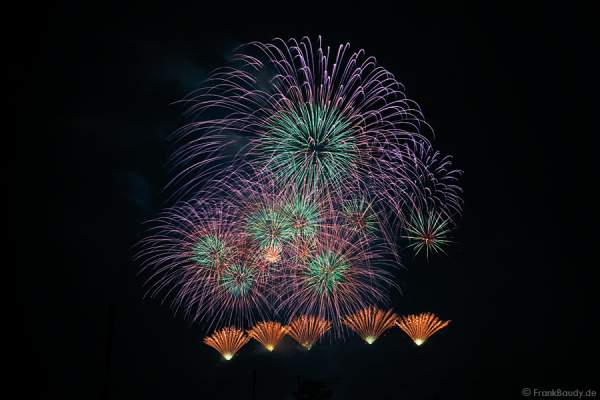 Feuerwerk Sonnwendfeier Oensingen 2015