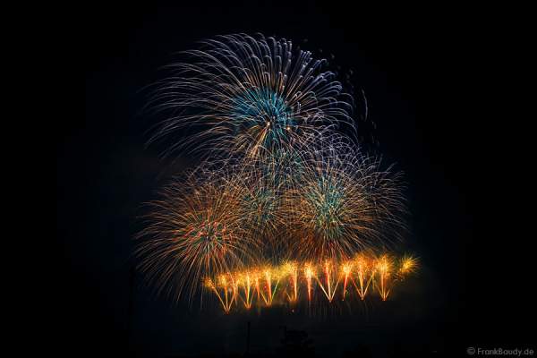 Feuerwerk Sonnwendfeier Oensingen 2015