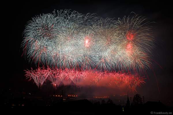 Feuerwerk Sonnwendfeier Oensingen 2015