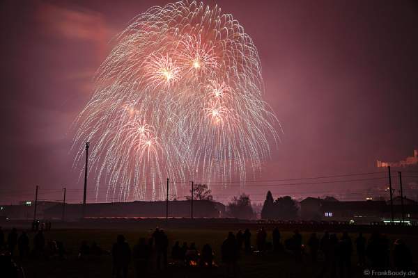 Feuerwerk Sonnwendfeier Oensingen 2015