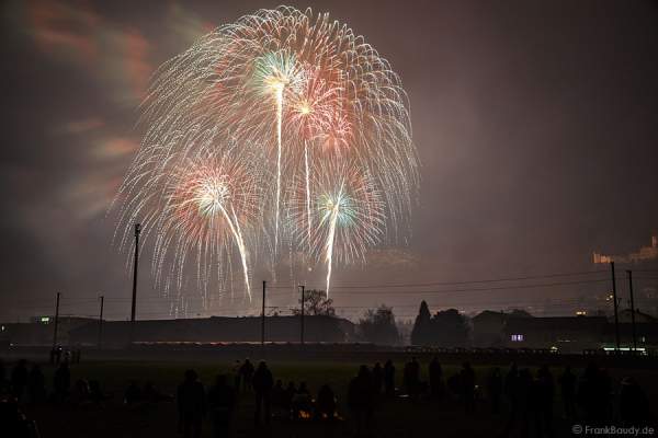Feuerwerk Sonnwendfeier Oensingen 2015