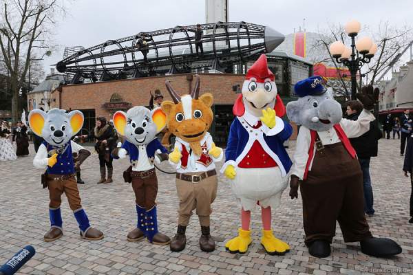 Euromaus, Euromausi, Böckli und Louis