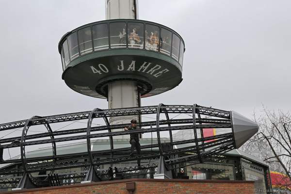Einweihung des neugestalteten Euro-Tower im Französischen Themenbereich