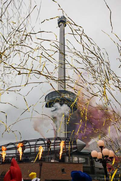 Einweihung des neugestalteten Euro-Tower im Französischen Themenbereich