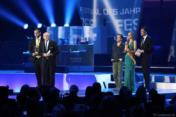 Andre Lieberberg und Vater Marek Lieberberg beim PRG LEA - Live Entertainment Award 2015 (LEA Award)