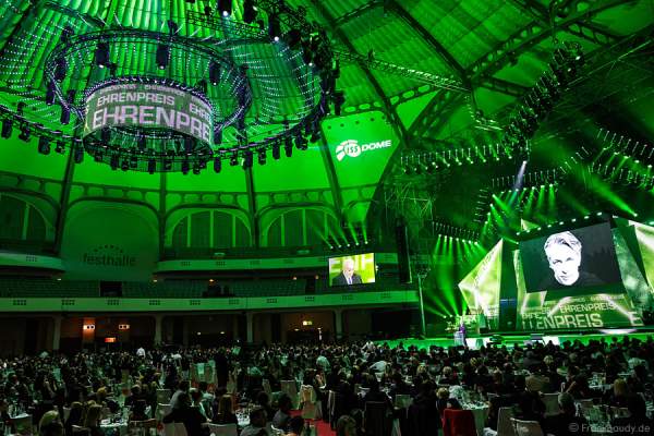 Gedenkworte von Marek Lieberberg für Jochen Hülder, Manager von den Toten Hosen beim PRG LEA - Live Entertainment Award 2015 (LEA Award)