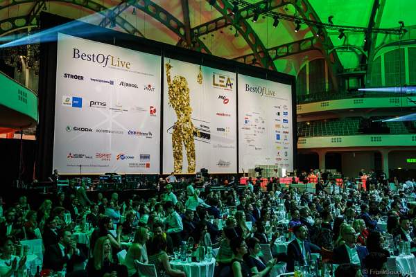FOH beim PRG LEA - Live Entertainment Award 2015 (LEA Award) in der Frankfurter Festhalle