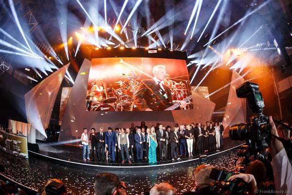 Schlussapplaus beim PRG LEA - Live Entertainment Award 2015 (LEA Award)