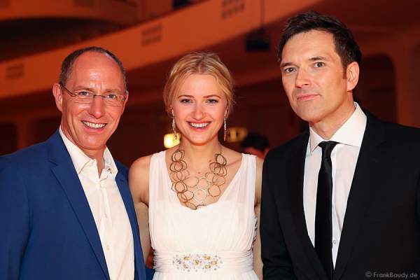 Thomas Ranft, Katerina Gottesleben und Ingo Nommsen beim PRG LEA - Live Entertainment Award 2015 (LEA Award)
