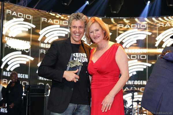 Sascha Grammel und Suzanne von Borsody beim Radio Regenbogen Award 2015 beim Radio Regenbogen Award 2015