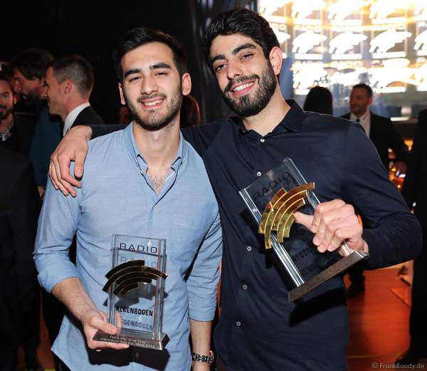 Faul und Wad Ad vs. Pneu beim Radio Regenbogen Award 2015