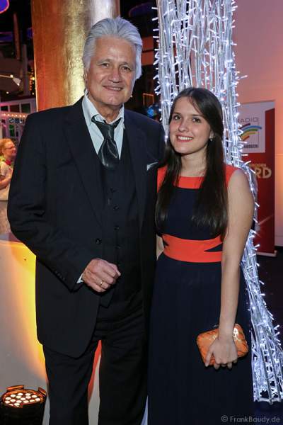 Guido Knopp und Tochter Katharina Knoop beim Radio Regenbogen Award 2015 beim Radio Regenbogen Award 2015