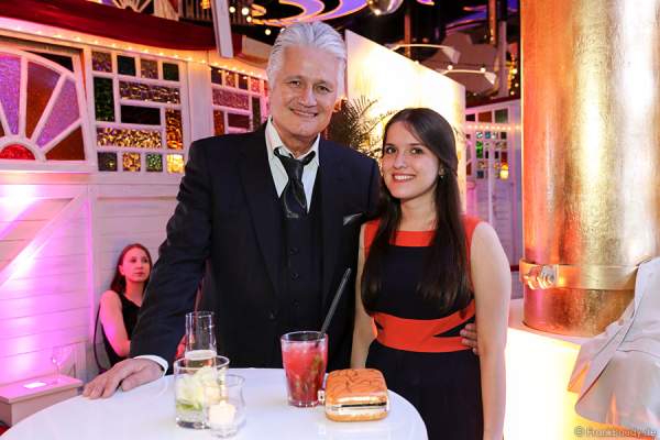 Guido Knopp und Tochter Katharina Knoop beim Radio Regenbogen Award 2015 bei der After-Show-Party des Radio Regenbogen Award 2015