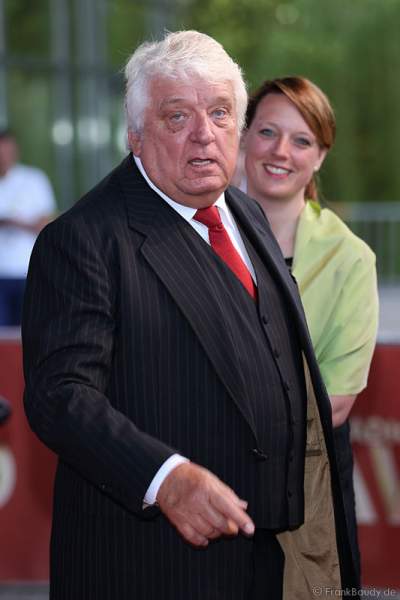 Hans Meiser und seine Tochter Anouk Meiser beim Radio Regenbogen Award 2015 im Europa-Park