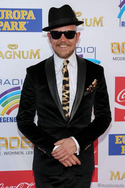 Jan Delay auf dem roten Teppich beim Radio Regenbogen Award 2015