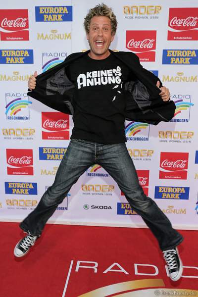 Sascha Grammel auf dem roten Teppich beim Radio Regenbogen Award 2015