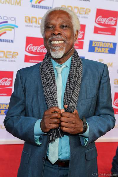 Billy Ocean auf dem roten Teppich beim Radio Regenbogen Award 2015