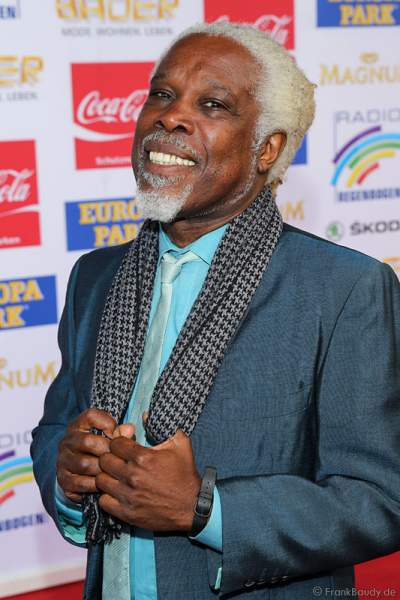 Billy Ocean auf dem roten Teppich beim Radio Regenbogen Award 2015