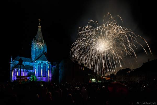 Feuerwerk in Weißenburg (Wissembourg) 2015