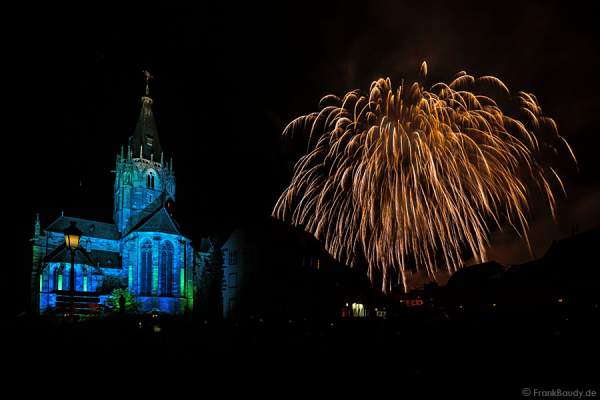 Feuerwerk in Weißenburg (Wissembourg) 2015