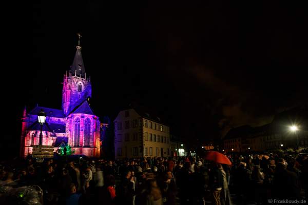 Saints-Pierre-et-Paul illuminé Wissembourg 2015