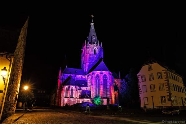 Saints-Pierre-et-Paul illuminé Wissembourg 2015