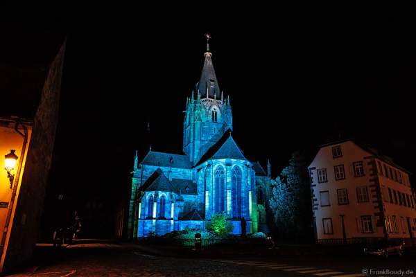 Saints-Pierre-et-Paul illuminé Wissembourg 2015