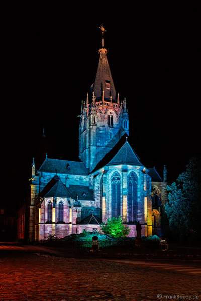 Saints-Pierre-et-Paul illuminé Wissembourg 2015