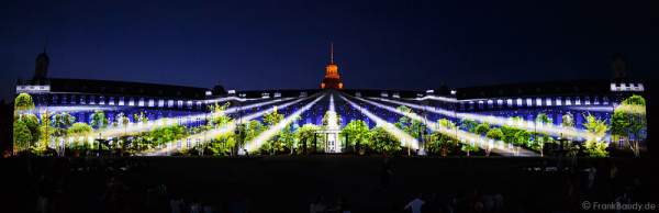 Schlosslichtspiele 300 Jahre Stadtgeburtstag Karlsruhe