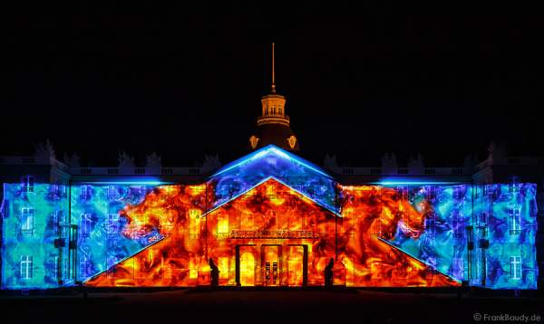 Schlosslichtspiele 300 Jahre Stadtgeburtstag Karlsruhe