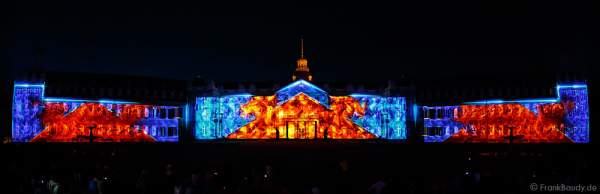 Schlosslichtspiele 300 Jahre Stadtgeburtstag Karlsruhe