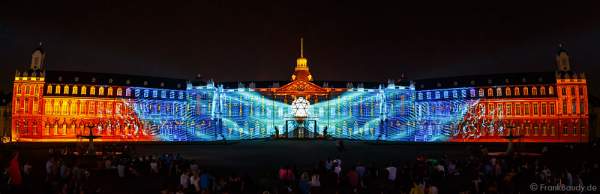 Schlosslichtspiele 300 Jahre Stadtgeburtstag Karlsruhe