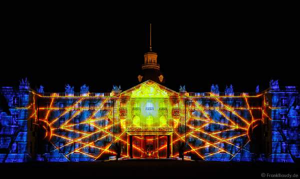 300 Fragments von Maxin10sity Schlosslichtspiele 300 Jahre Stadtgeburtstag Karlsruhe