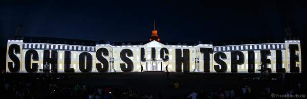Schlosslichtspiele 300 Jahre Stadtgeburtstag Karlsruhe 2015