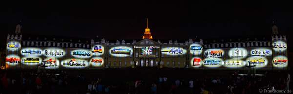 Sponsoren der Schlosslichtspiele 300 Jahre Stadtgeburtstag Karlsruhe 2015