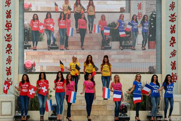 1. Europäischer Missen TEAM-Cup im Europa-Park